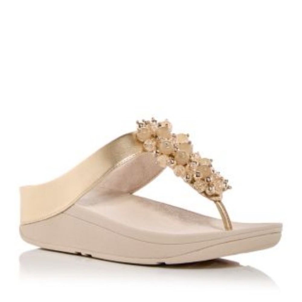 FitFlop cute bling 
Women's Fino Embellished Wedge Thong Sandals New Sz 10